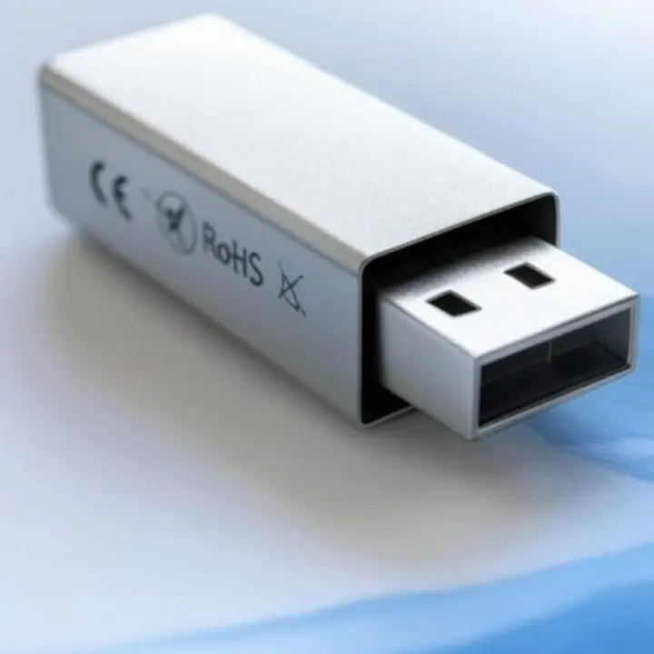 Overzicht van CE- en RoHS-certificeringslabels op productverpakkingen.